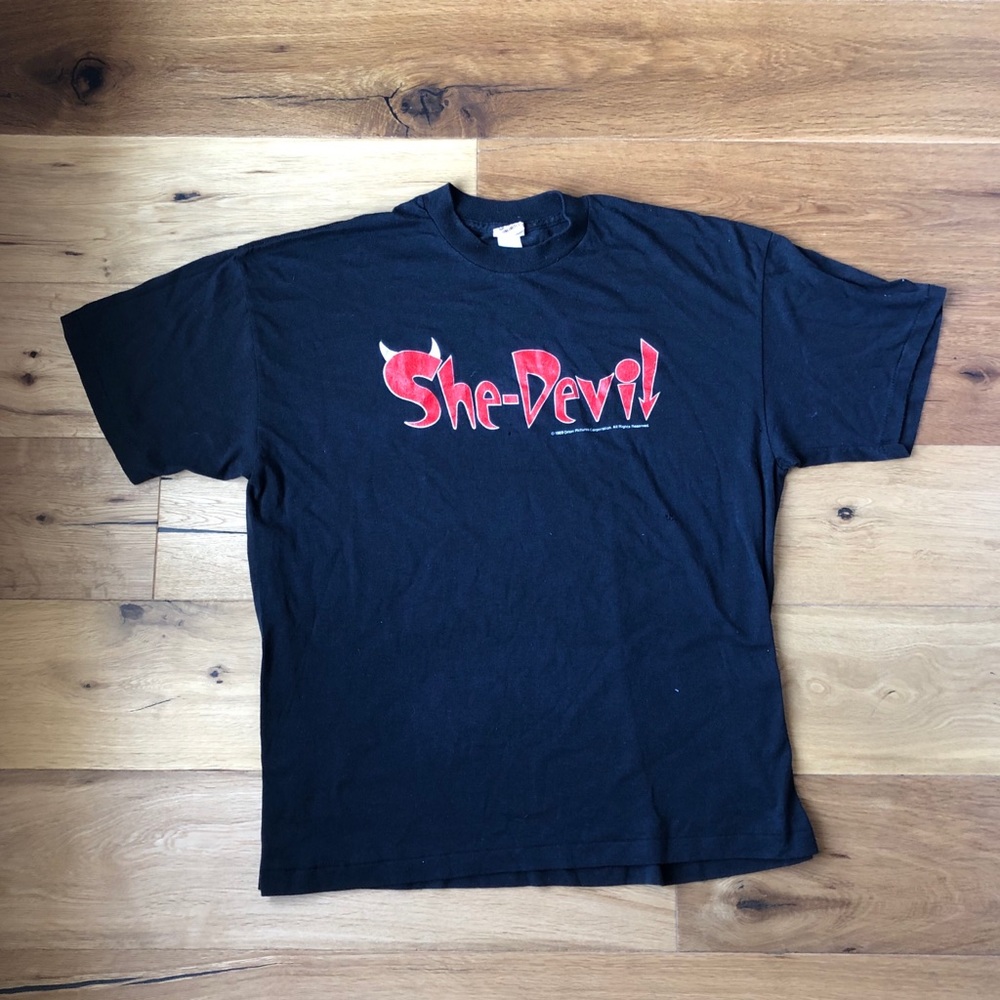 Vintage 80’s “she devil” promo shirt
